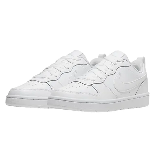 Giày Thể Thao Nike Court Borough Low 2 GS BQ5448 100 Màu Trắng Size 35.5