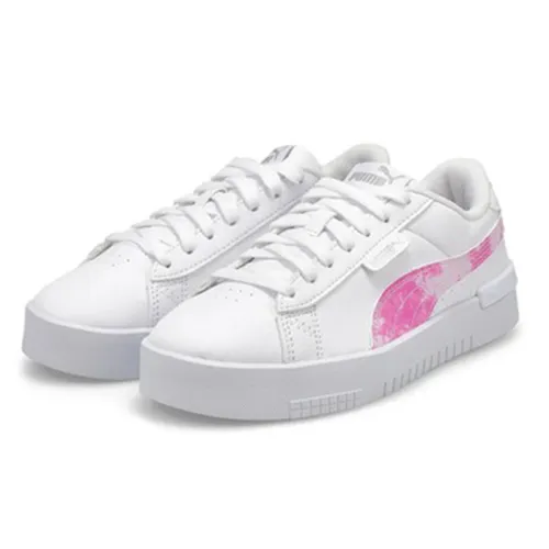 Giày Thể Thao Puma Jada Bleach 384882-01 Màu Trắng Hồng Size 37