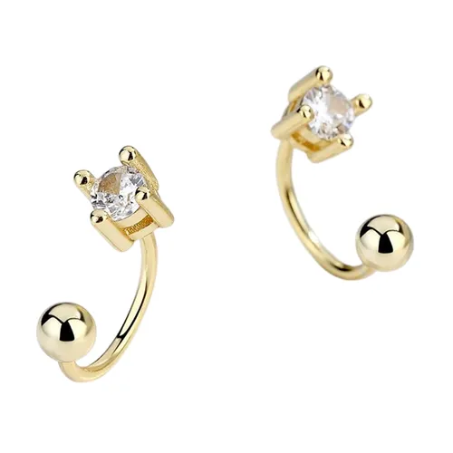 Khuyên Tai LiLi Jewelry Đính Đá CZ Jezebel Lili_873257 Màu Vàng