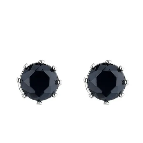 Khuyên Tai LiLi Jewelry Hình Vương Miện Cleopatra Đính Đá CZ Lili_885769 Màu Đen - Trang sức - Vua Hàng Hiệu