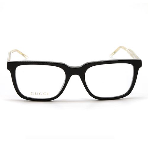 Kính Mắt Cận Gucci Black Plastic Rectangle Eyeglasses GG0560O-001 55mm Màu Đen-1
