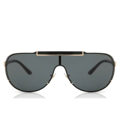 Kính Mát Versace Black Dark Grey Sunglasses VE2140 100287 40 Màu Đen Xám-2