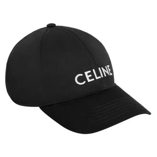 Mũ nón Celine - Mũ Celine Cotton Drill Baseball Capblack Màu Đen Size M - Vua Hàng Hiệu