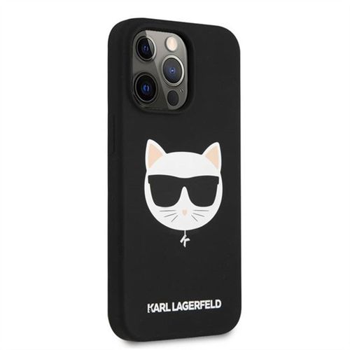 Ốp Điện Thoại Karl Lagerfeld iPhone 13 Pro KLHCP13LSLCHBK Màu Đen-1