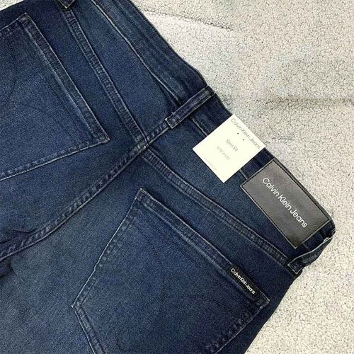 Quần Jeans Calvin Klein Slim Fit Màu Xanh Size 29-2
