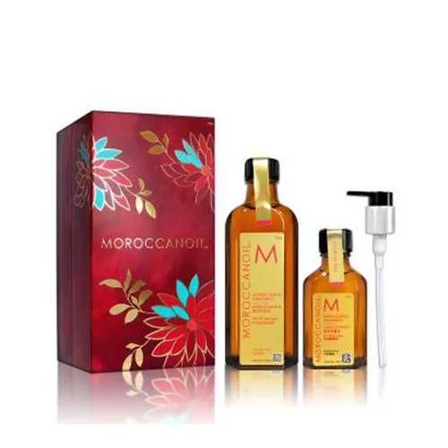 Chăm sóc tóc Moroccanoil Dưỡng tóc - Set Tinh Dầu Dưỡng Tóc Moroccanoil 100ml + 25ml - Vua Hàng Hiệu