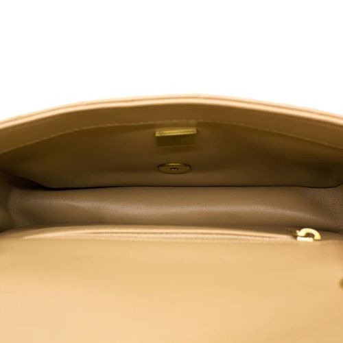 Túi Đeo Chéo Chanel AS3457 B08840 Mini Flap Bag With Heart Charms BJ523 Màu Be Đậm-4