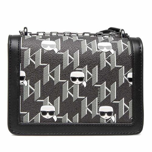 Túi Đeo Chéo Karl Lagerfeld Handbag Black 225W3030 Màu Đen Họa Tiết Xanh-2