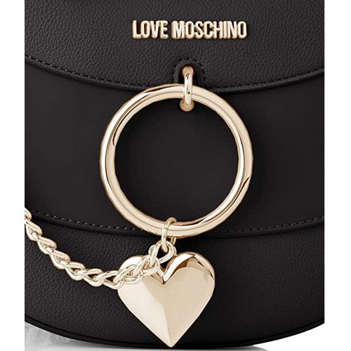 Túi Đeo Chéo Love Moschino Crossbody Bag Red With Heart 4239 Màu Đen-2