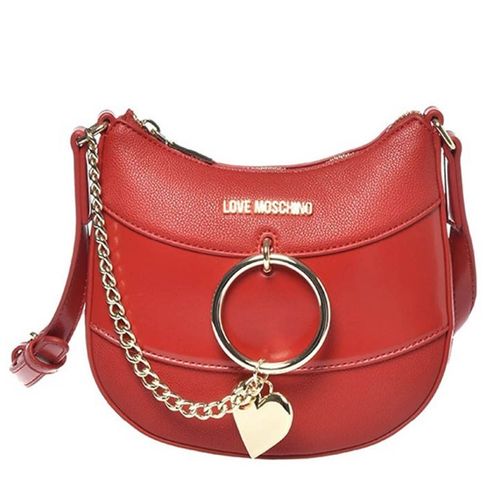 Túi Đeo Chéo Love Moschino Crossbody Bag Red With Heart 4239 Màu Đỏ-2