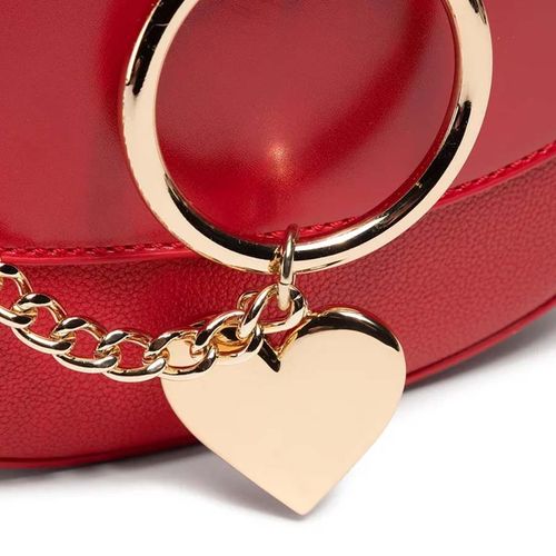 Túi Đeo Chéo Love Moschino Crossbody Bag Red With Heart 4239 Màu Đỏ-6