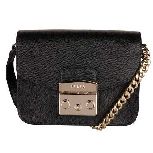 Túi Đeo Chéo Furla Metropolis Mini Crossbody Nero Màu Đen