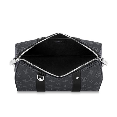 Túi Đeo Chéo Nam Louis Vuitton LV City Keepall Bag M45936 Màu Đen-3