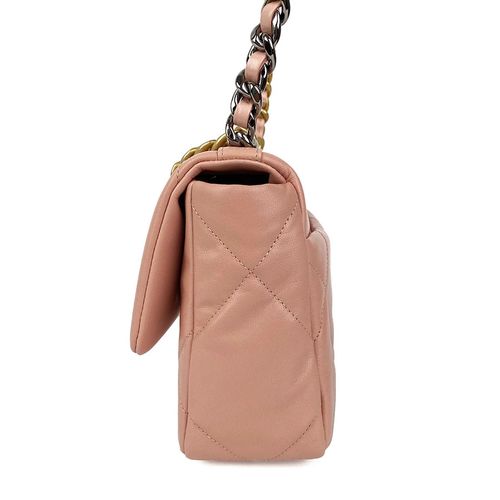 Túi Đeo Vai Chanel Blush Pink Small C19 Bag Màu Hồng Nhạt-4