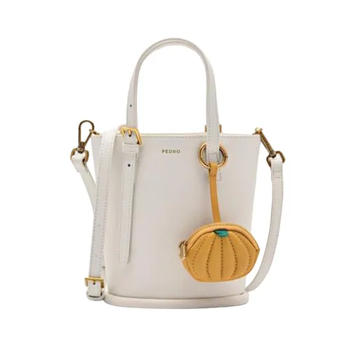 Túi Xách Pedro Duvall Mini Bucket Bag 15060011 Màu Trắng