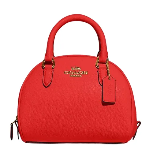 Túi Xách Tay Coach Sydney Satchel CA202 Màu Đỏ - Túi xách - Vua Hàng Hiệu
