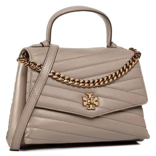 Túi Xách Tory Burch Kira Chevron Top Handle Satchel 61674 Retail Màu Xám