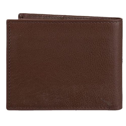 Ví Tommy Hilfiger Men's Genuine Leather Wallet With Multiple Card Slots Màu Nâu-1