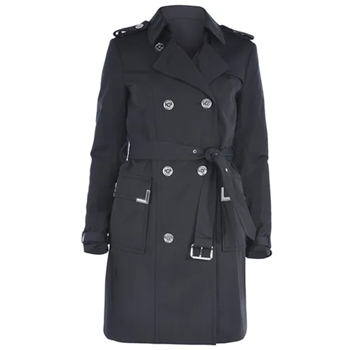 Cotton Belted Trench Coat  Michael Kors