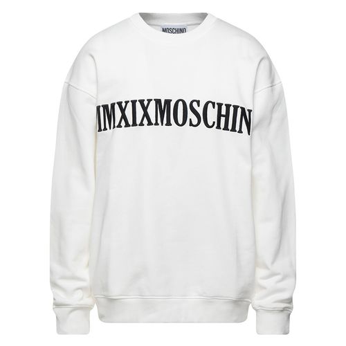 Áo Nỉ Moschino Logo Printed White 192Z T170852271002 Màu Trắng Size 46