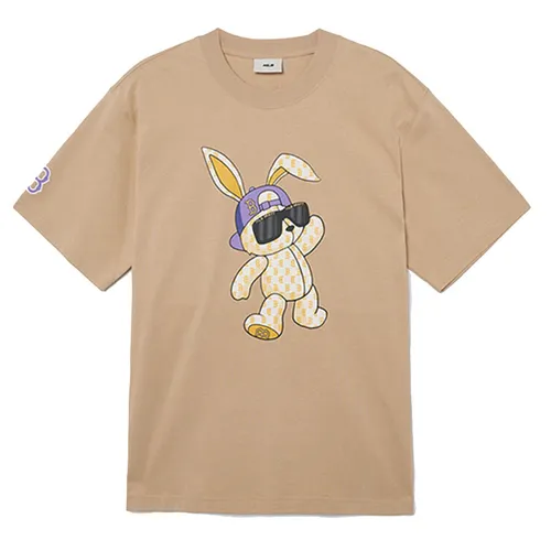 Áo Phông MLB Boston Red Sox Tshirt 3ATSQ0131-43SAL Màu Be Size M