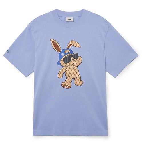 Áo Phông MLB LA Dodgers Tshirt 3ATSQ0131-07PPL Màu Xanh