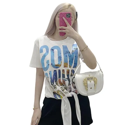 Áo Phông Moschino T1902211 60001 Màu Trắng Size XS