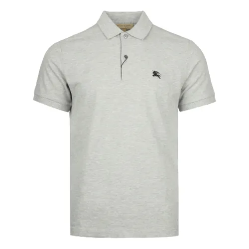 Áo Polo Burberry Oxford Abown Pale Grey With Black Logo 80362491 Màu Xám Size XS - Thời trang - Vua Hàng Hiệu