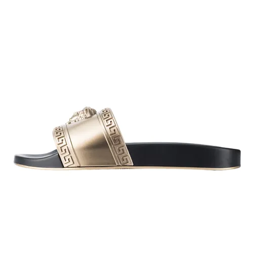 Dép Versace Palazzo Gold DSU5883 DGOLG D914 Màu Đen Size 42