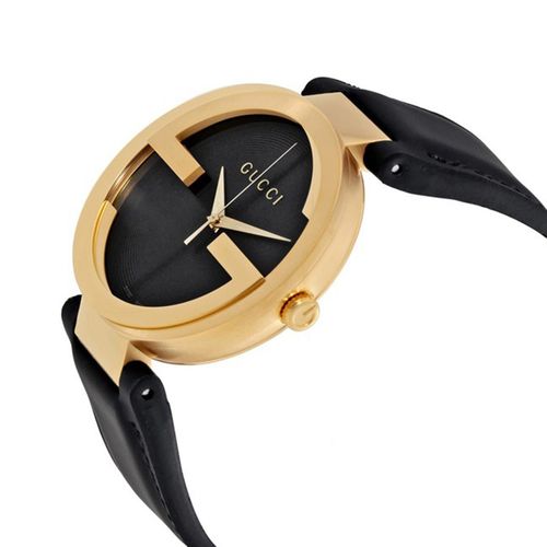 Đồng Hồ Nam Gucci Interlocking G Watch YA133212 Màu Đen Vàng 42mm-2