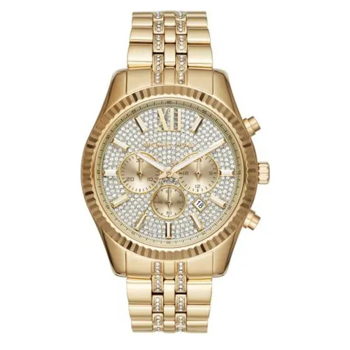 Đồng Hồ Nam Michael Kors Lexington Men's Watch 44mm 80529 Màu Vàng