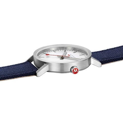 Đồng Hồ Nam Mondaine Classic Ocean Blue Watch A660.30360.17SBD1 - 40mm Màu Bạc-1