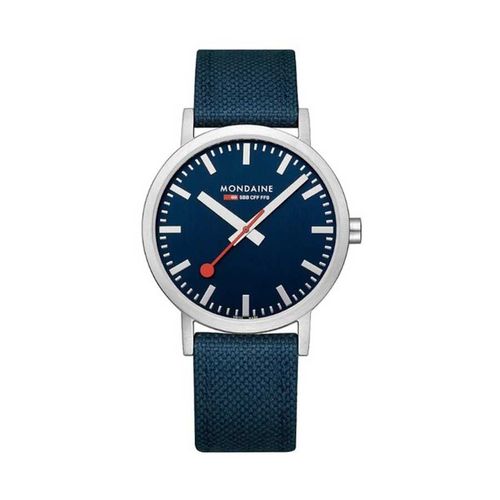 Đồng Hồ Nam Mondaine Classic Ocean Blue Watch A660.30360.40SBD - 40mm Màu Xanh Bạc