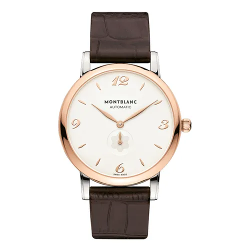 Đồng Hồ Nam Montblanc Star Classique 107309 Màu Nâu Trắng - Đồng hồ - Vua Hàng Hiệu
