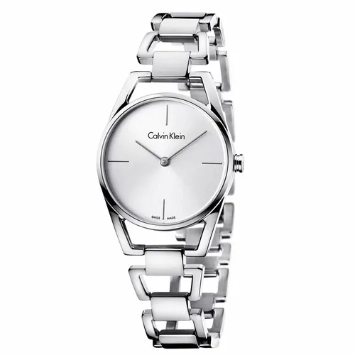 Đồng Hồ Nữ Calvin Klein CK Dainty Quartz Silver Dial Ladies Watch K7L23146 Màu Bạc
