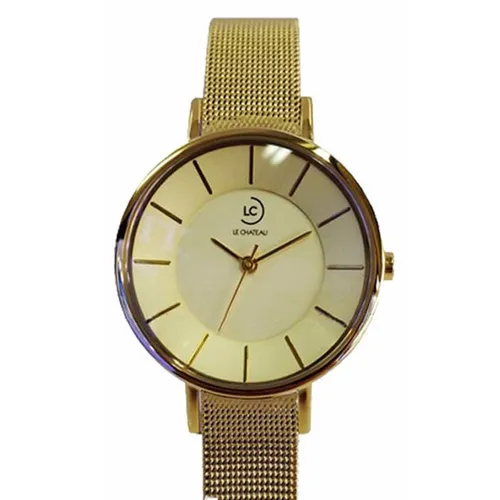 Đồng Hồ Nữ Le Chateau L01.252.04.5.1 Màu Vàng Gold