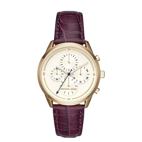 Đồng Hồ Nữ Michael Kors MK Slater 40mm 74184 Màu Tím Vàng