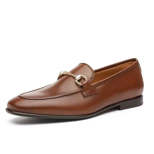 Giày - Giày Lười Nam Germano Bellesi 1303 Màu Nâu Size 39 - Vua Hàng Hiệu
