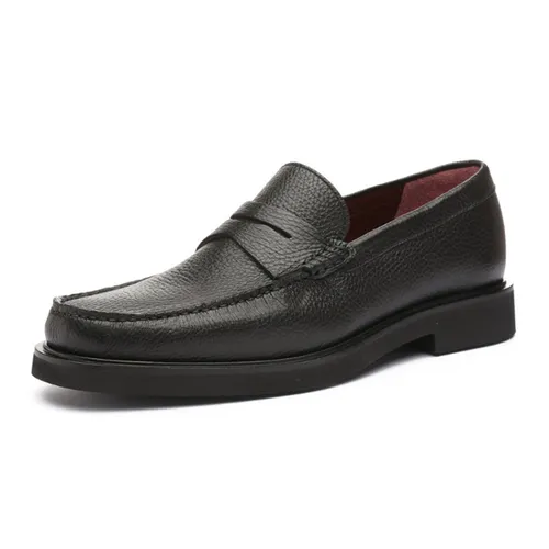 Giày - Giày Lười Nam Germano Bellesi 202 - 03 Màu Đen Size 39 - Vua Hàng Hiệu