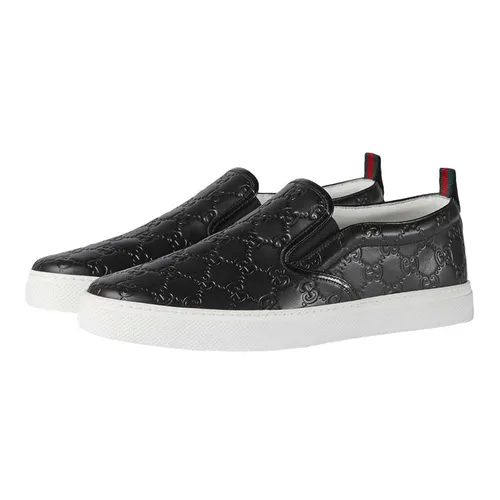 Giày Gucci Giày Slip On - Giày Slip On Gucci 407364 Màu Đen Size 5.5 - Vua Hàng Hiệu