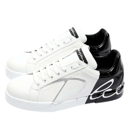 Giày Sneakers Dolce & Gabbana D&G CS1600 AI053 Màu Đen Trắng