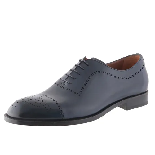 Giày Tây Nam Germano Bellesi 1308 Màu Xanh Navy Size 42