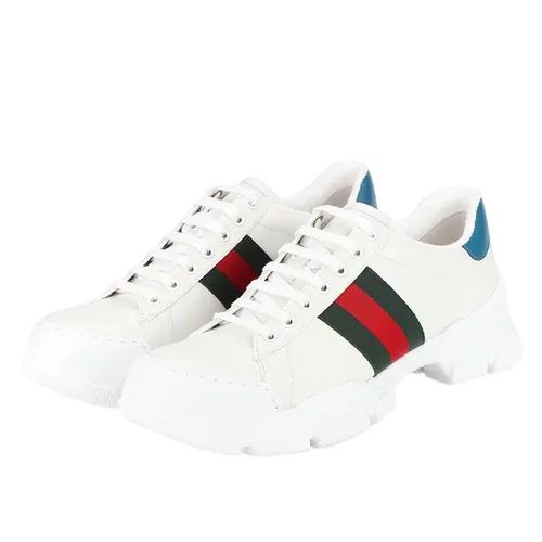 Giày Thể Thao Gucci With Web Tape Màu Trắng Size 40