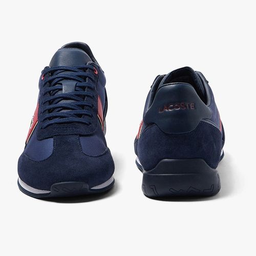 Giày Thể Thao Lacoste Angular Textile And Leather 222 Màu Xanh Navy Size 39.5-2