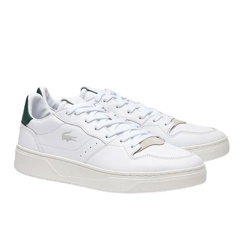 Giày Thể Thao Lacoste Court-Lisse Leather Màu Trắng Size 41-6