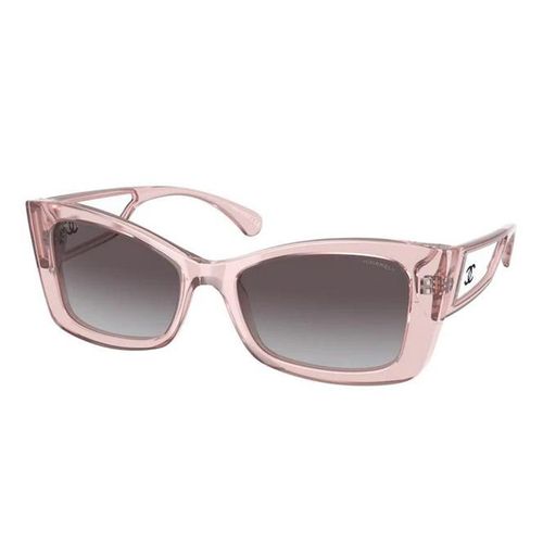 Kính Mát Chanel Rectangle Sunglasses CH5430 1689S6 Màu Xám/Hồng