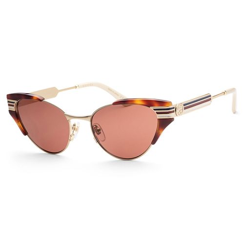 Kính Mát Gucci Brown Cat Eye Ladies Sunglasses GG0522S 002 55