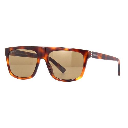Kính Mát Gucci Brown Rectangular Men's Sunglasses GG0450S 003 57