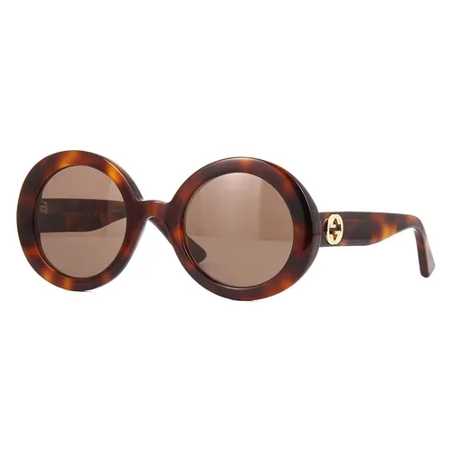 Kính Mát Gucci Brown Round Ladies Sunglasses GG0319S 002 52 - Kính mắt - Vua Hàng Hiệu
