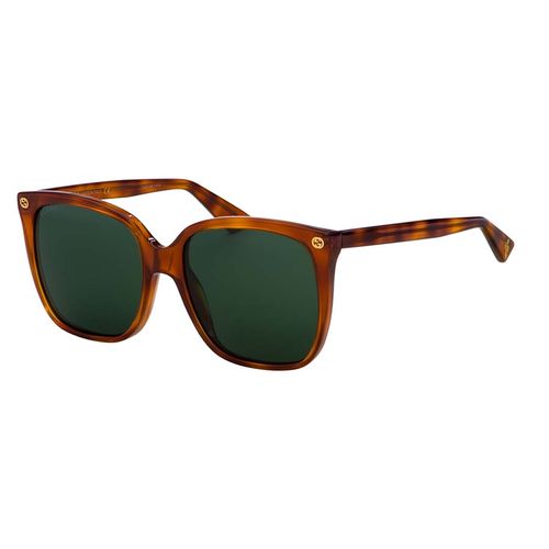 Kính Mát Gucci Havana Square Sunglasses-4